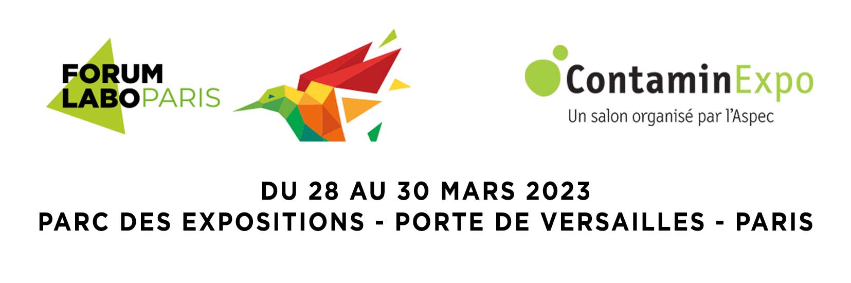 Erlab sera présent à Forum Labo Paris et ContaminExpo !