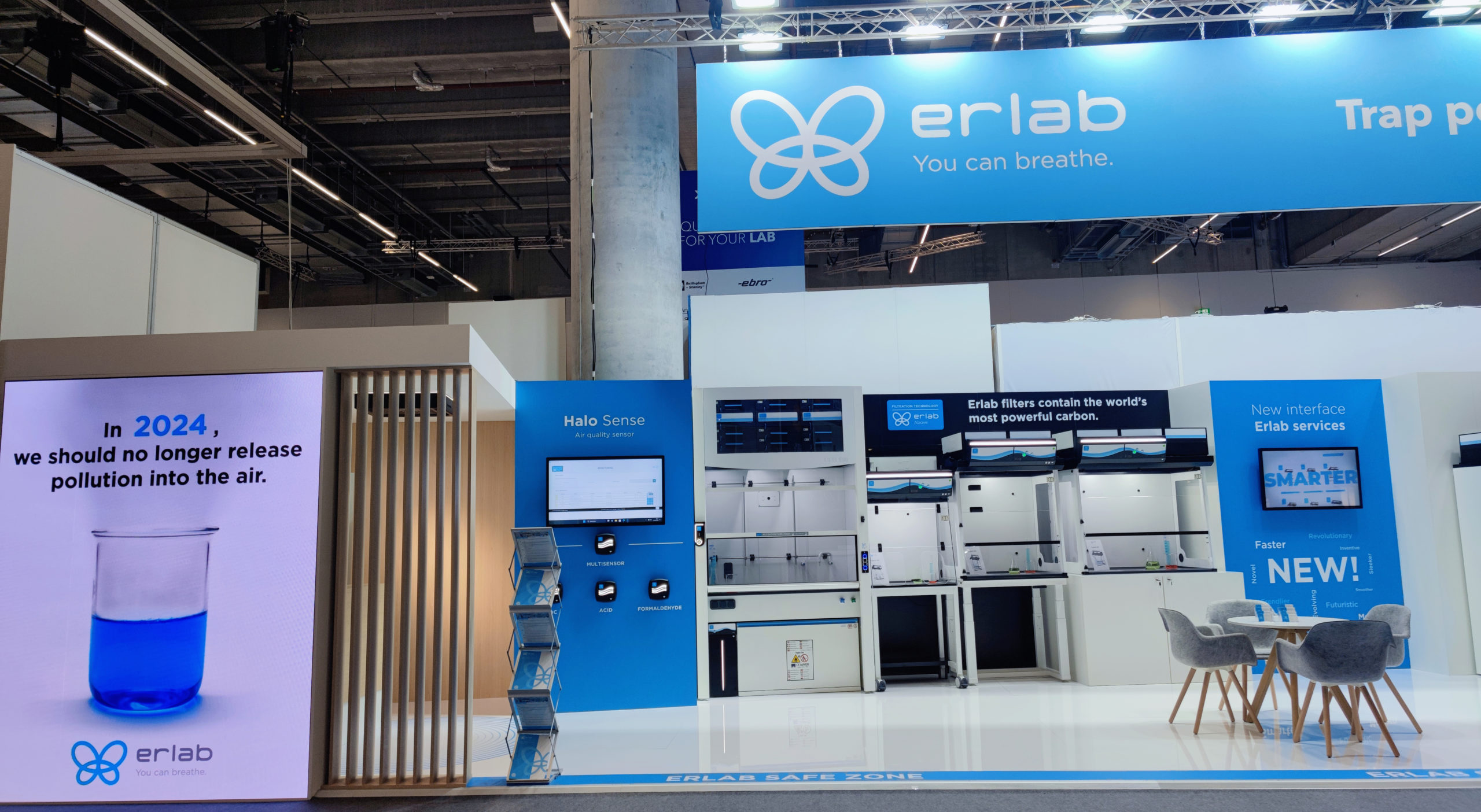 The latest ductless fume hood of Erlab unveiled at ACHEMA